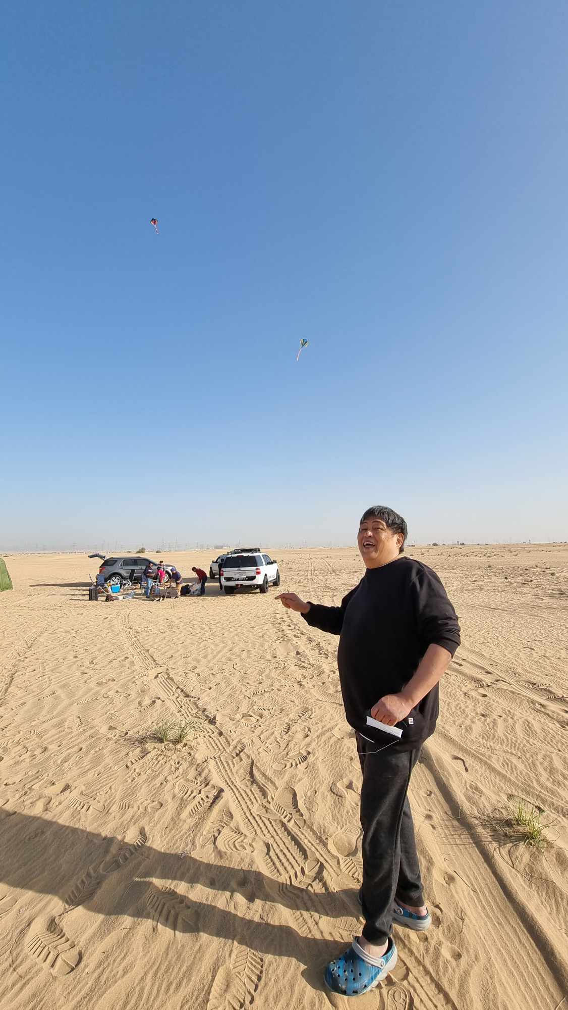 Lolo Bei in Dubai with Dela Cruz Fam